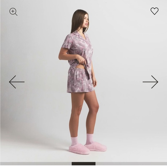 NWT Skims Sleep set short sleeve Animal Print - Picture 3 of 11